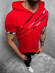 Футболка чоловіча Червона OZONEE A/1185Z