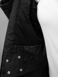 Kurtka damska zimowa czarna OZONEE JS/HH012/1Z