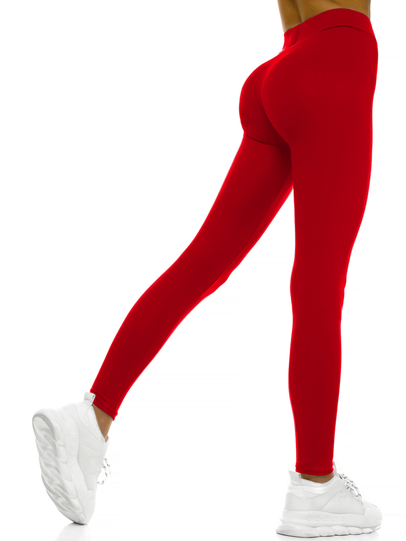 Legginsy damskie bordowe OZONEE JS/1001/A5