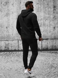 Спортивний костюм чоловічій чорний OZONEE JS/XW2008