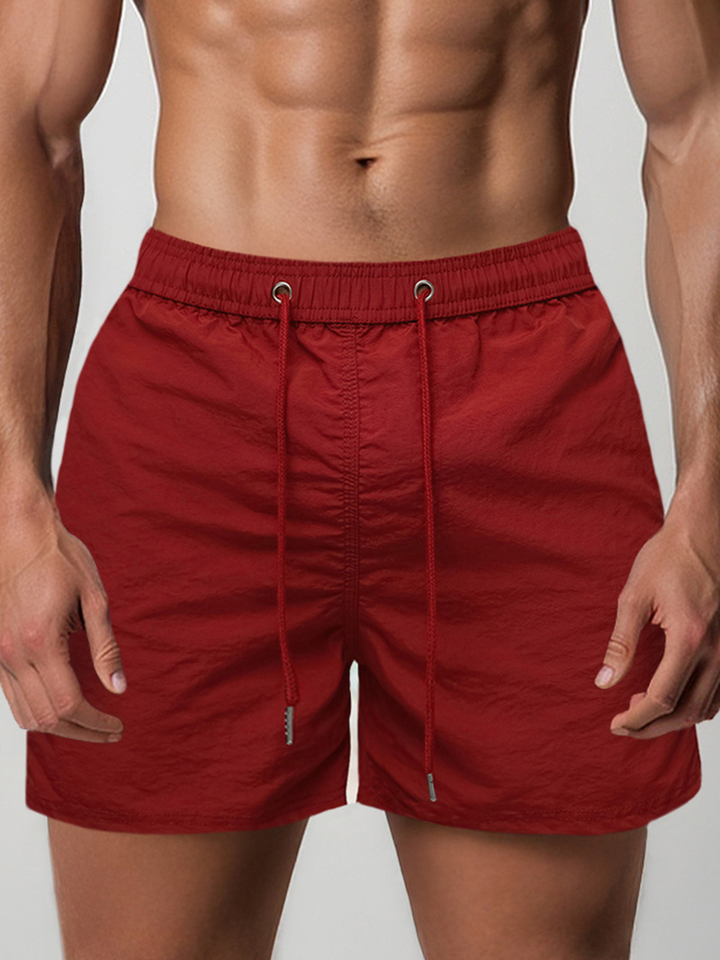 Spodenki męskie kąpielowe bordowe OZONEE JS/XL018/21Z