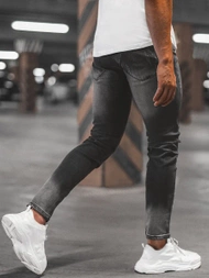 Чоловічі джинси графіт OZONEE NB/MP0056G