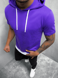 Футболка чоловіча фіолетові OZONEE MR/20220