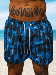 Spodenki kąpielowe męskie niebieskie OZONEE O/MTK3223