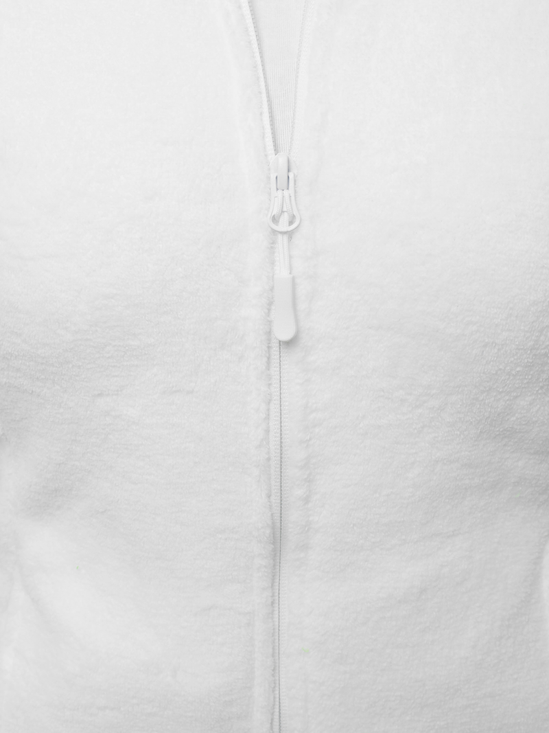 Bluza rozpinana damska biała OZONEE JS/HH001/38