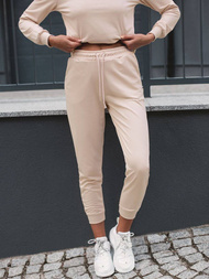 Жіночий спортивний костюм з двох частин Бежева OZONEE O/MB2037/21