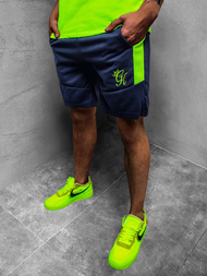 Spodenki dresowe męskie granatowe OZONEE JS/KS2519