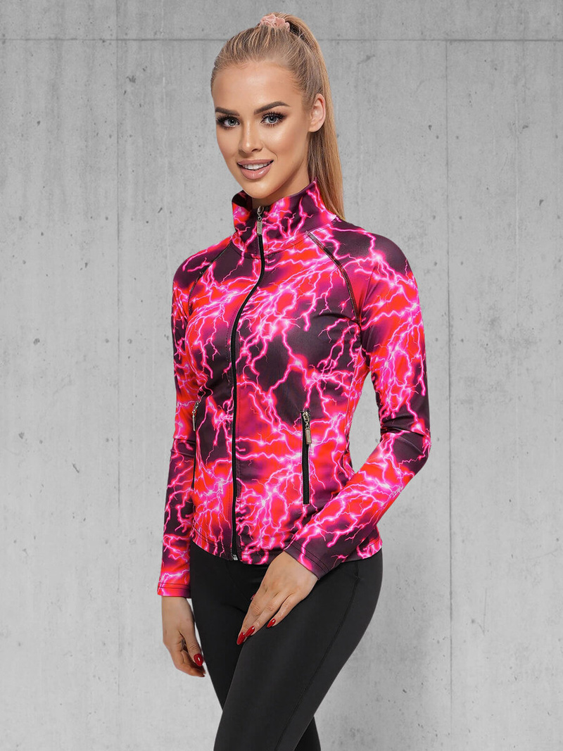 Жіночий спортивний костюм з двох частин Рожевий OZONEE O/20713