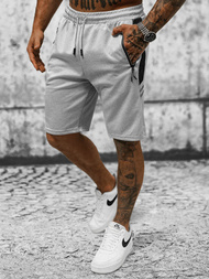 Spodenki dresowe męskie szare OZONEE JS/8K280