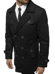 Пальто чоловіче Чорний OZONEE JS/79M3123