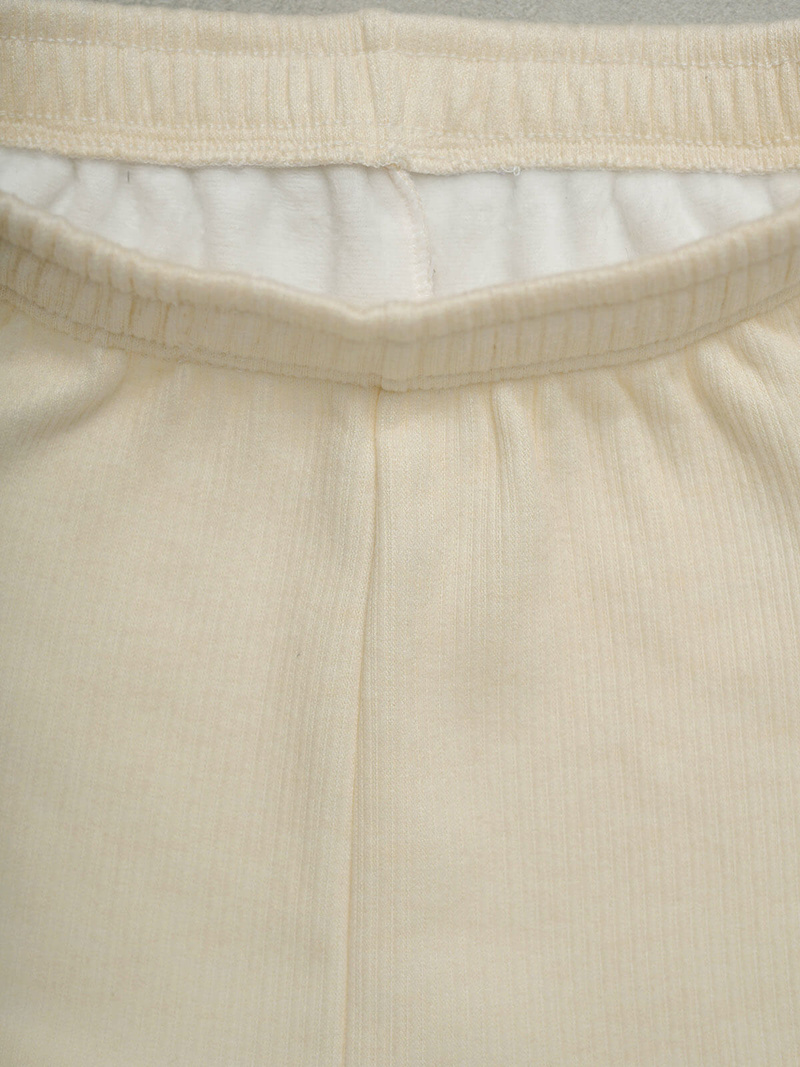 Spodnie damskie z szeroką nogawką ecru OZONEE JS/92K526/155