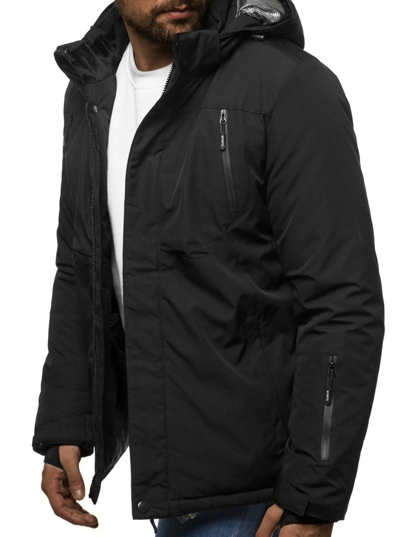 Куртка чоловіча Чорна OZONEE O/9802