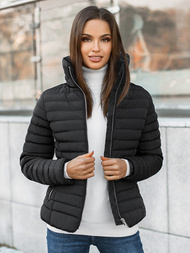Куртка жіноча Чорна OZONEE JS/M23063/1Z