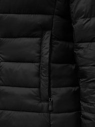 Kurtka damska pikowana czarna OZONEE JS/23M9001/392