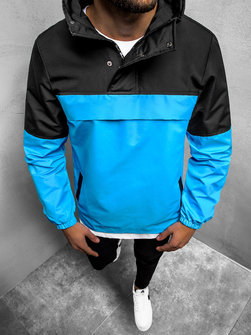 Kurtka męska kangurka niebieska OZONEE O/P8042