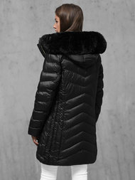 Куртка жіноча чорна OZONEE JS/5M3162/392