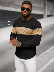 Bluza męska czarna OZONEE O/B7461