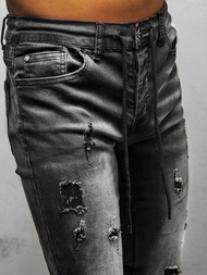 Джинси Чоловічі Чорнi OZONEE NB/MP0016N