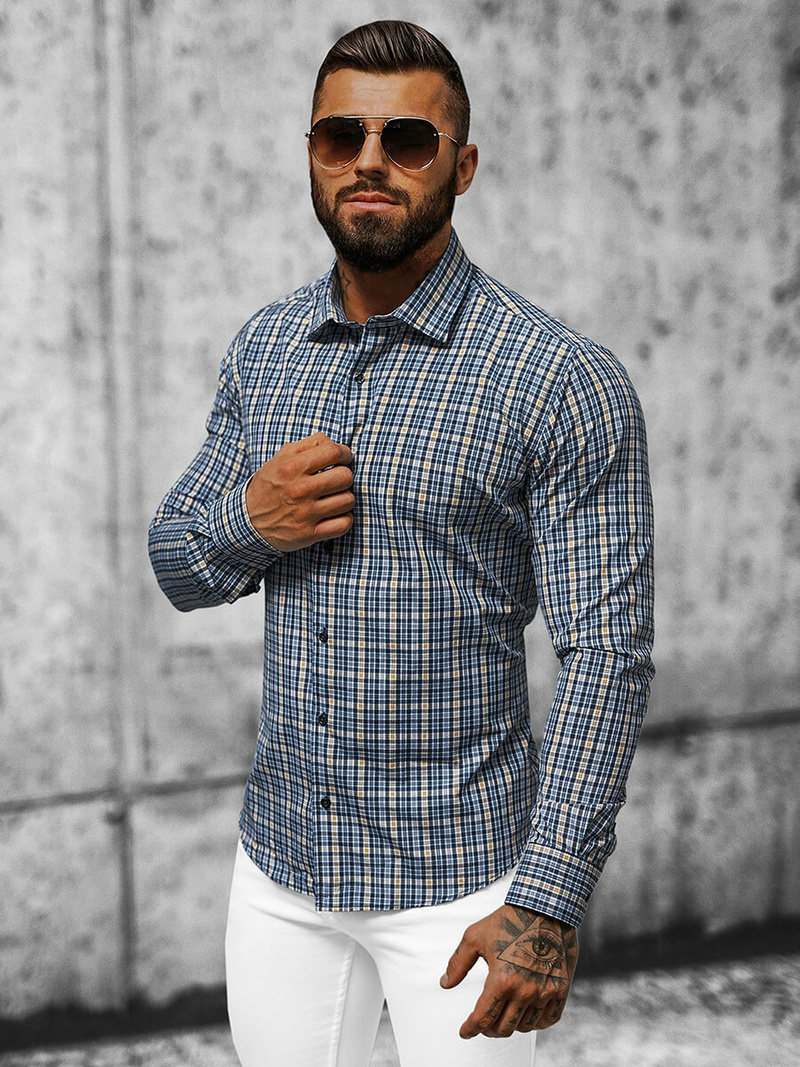 Сорочка чоловіча OZONEE O/0222Z