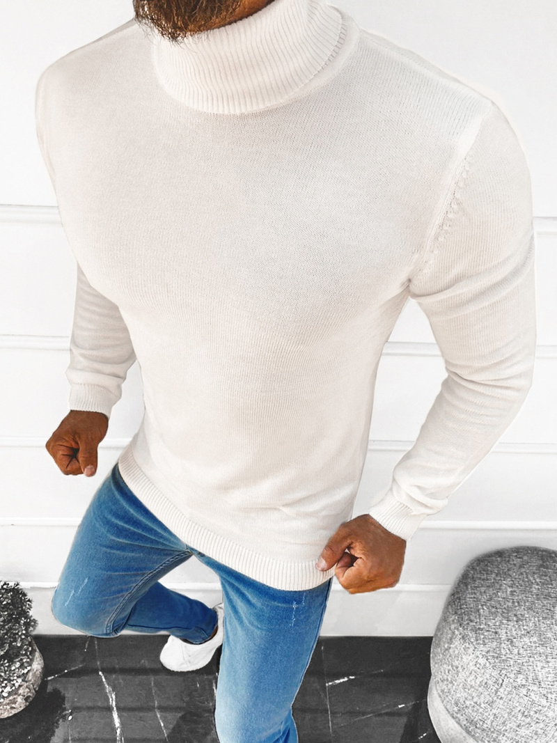 Светр чоловічій Кремовий OZONEE L/2489