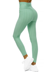 Legginsy damskie miętowe OZONEE JS/YW88024/60