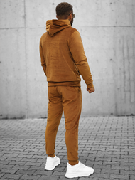 Спортивний костюм чоловічій Гiрчичний OZONEE O/12139