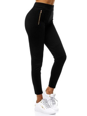 Legginsy damskie czarne OZONEE JS/1039/D1