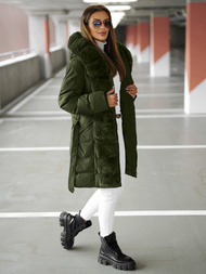 Куртка жіноча Темно-Зелена OZONEE JS/5M3158/136Z