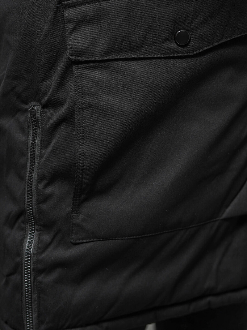 Kurtka zimowa męska czarna OZONEE JS/5M3123/392