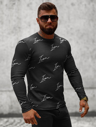 Толстовка чоловіча Чорна OZONEE O/D7401