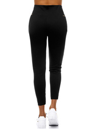 Legginsy damskie czarne OZONEE JS/1039/F1