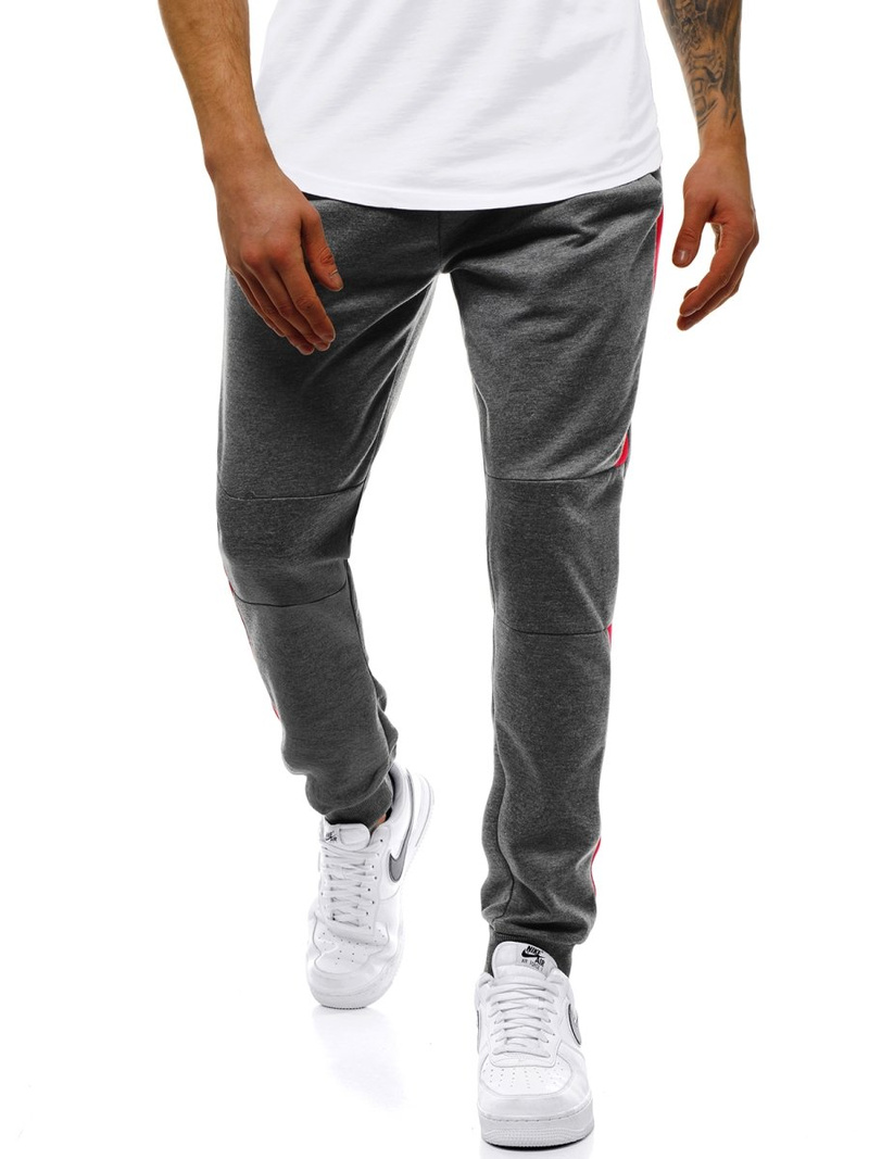 Штани спортивні чоловічі Темно-сірі OZONEE JS/JZ11013
