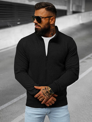 Толстовка чоловіча Чорна OZONEE JS/2002Z