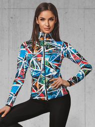 Komplet sportowy dwuczęściowy damski kolorowy OZONEE O/22095Z