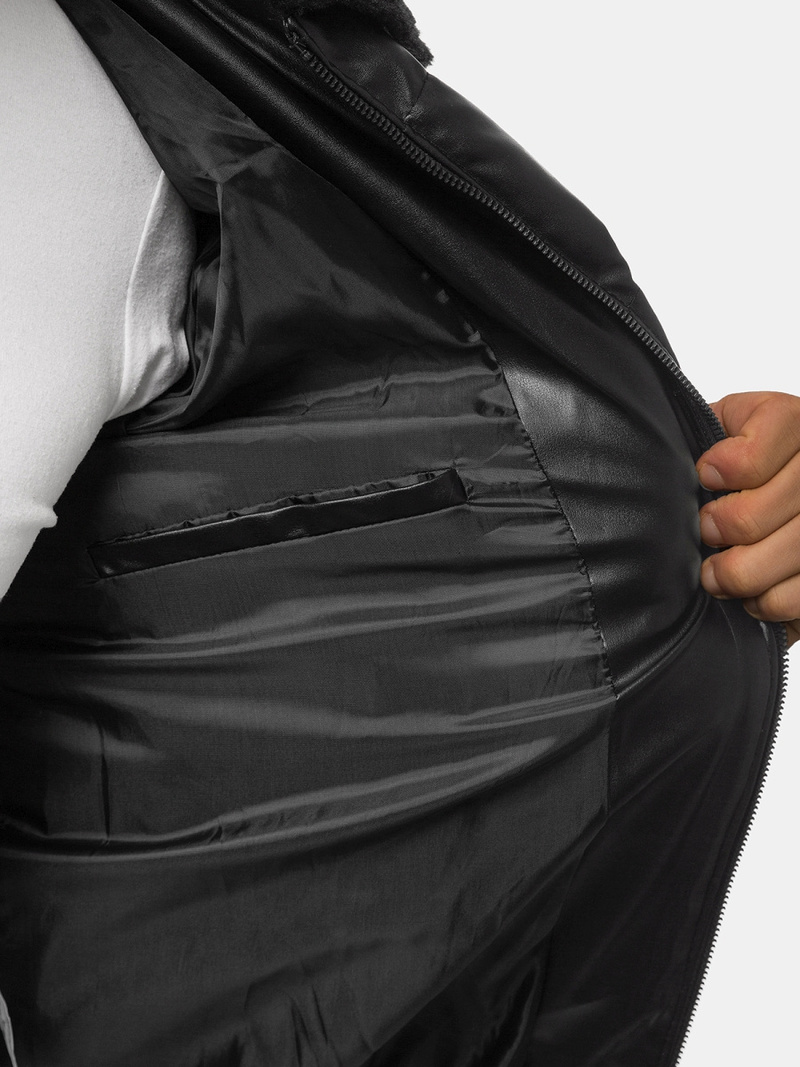 Куртка чоловіча Чорна OZONEE O/9030