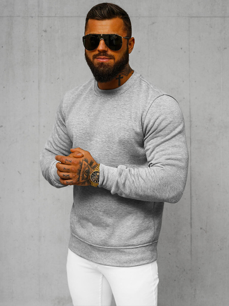 Толстовка чоловіча Сiра OZONEE JS/2001-10Z