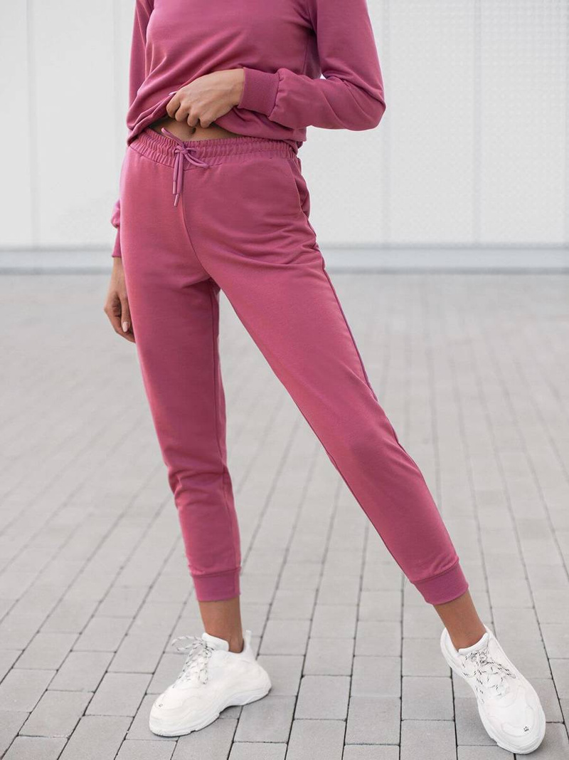 Жіночий спортивний костюм з двох частин Рожевий OZONEE O/MB2037/21