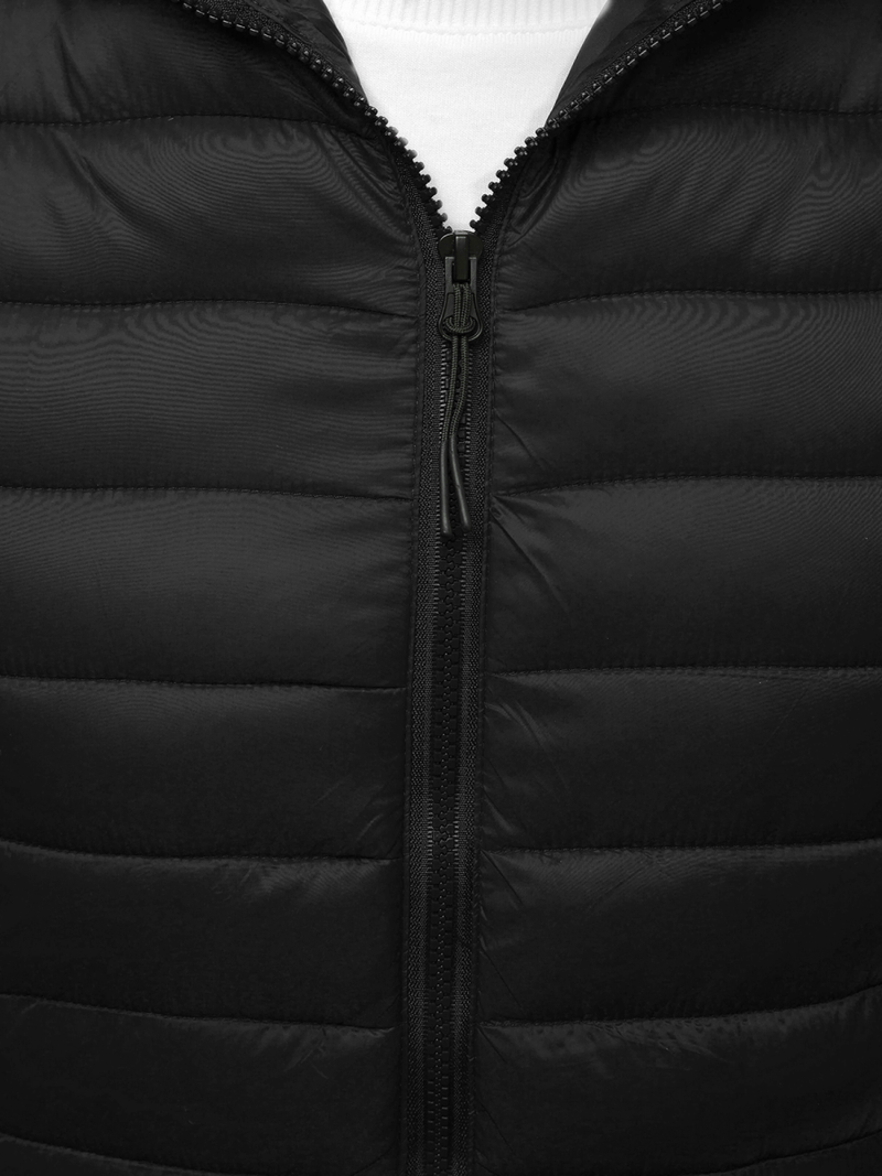 Безрукавка чоловіча Чорна OZONEE JS/HDL88002Z