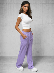 Штани Жіночі джинсові Фiолетова OZONEE O/330097