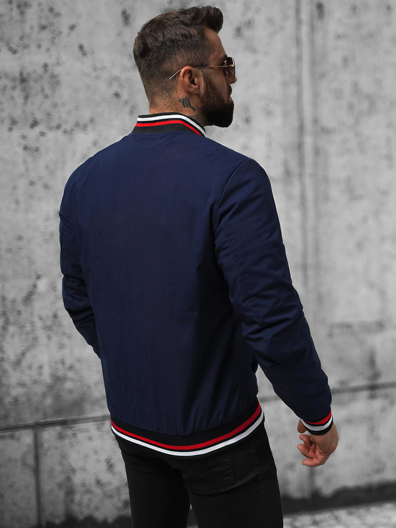 Kurtka męska granatowa OZONEE JS/84M3001/215