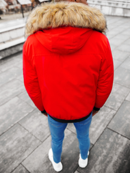 Куртка чоловіча Червона OZONEE JS/M2019/275