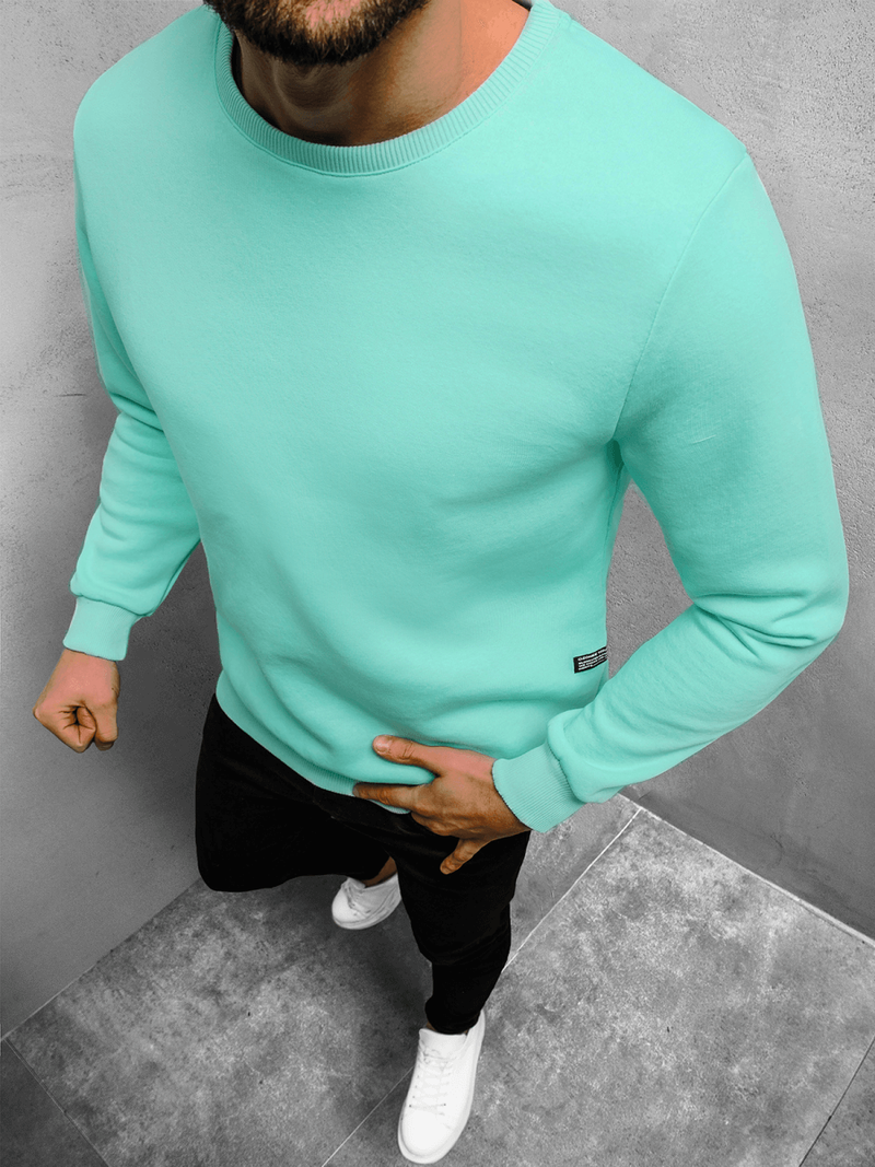 Толстовка чоловіча м'ятна OZONEE O/11037