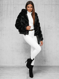 Куртка жіноча чорна OZONEE JS/11Z8165Z