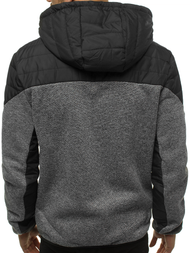 Kurtka męska szara OZONEE JS/KS2158