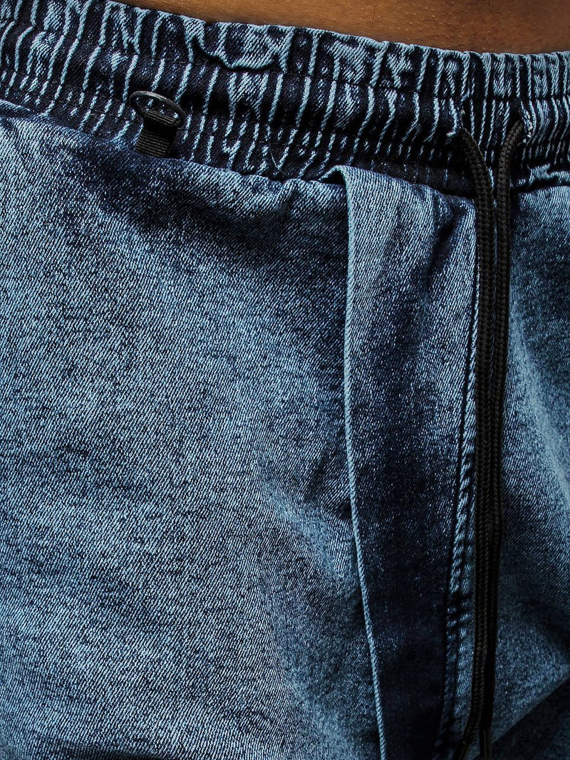 Штани чоловічі джоггери Яскраво-Синi OZONEE OT/1081