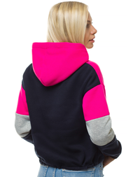 Жіноча Толстовка Темно-Синя OZONEE JS/KSW2017