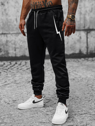 Штани Cпортивні Чоловічі Чорнi OZONEE JS/8K165