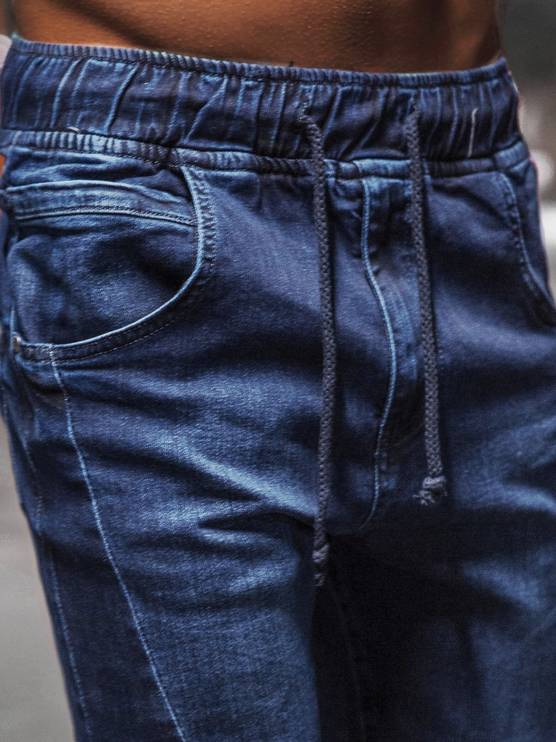 Штани чоловічі джоггери Темно-Синi OZONEE O/4354