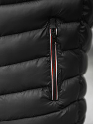 Kurtka męska pikowana czarna OZONEE JS/SM71