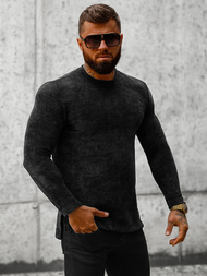 Толстовка чоловіча Чорна OZONEE O/D7289